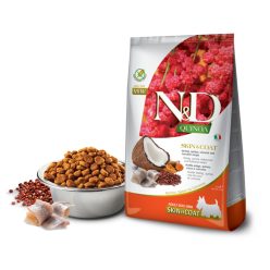   N&D Skin & Coat Hering Mini kutyatáp felnőtt kutyáknak 800 g