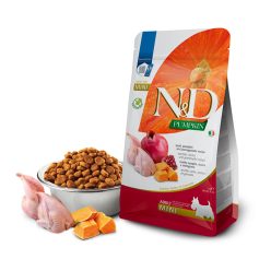   N&D Pumpkin Fürj & Gránátalma Mini kutyatáp felnőtt kutyáknak 2 kg