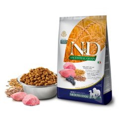   N&D Ancestral Grain Bárány & Áfonya Medium & Maxi kutyatáp felnőtt kutyáknak 2,5 kg