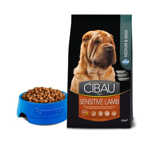 Cibau Sensitive Bárány Medium & Maxi kutyatáp felnőtt kutyáknak 14 kg