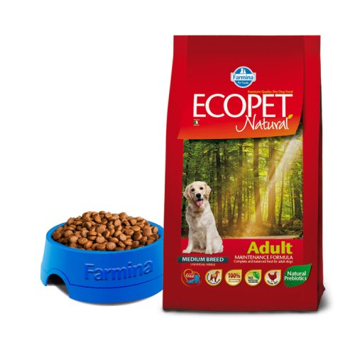 Farmina Ecopet Natural Medium kutyatáp felnőtt kutyáknak 14 kg