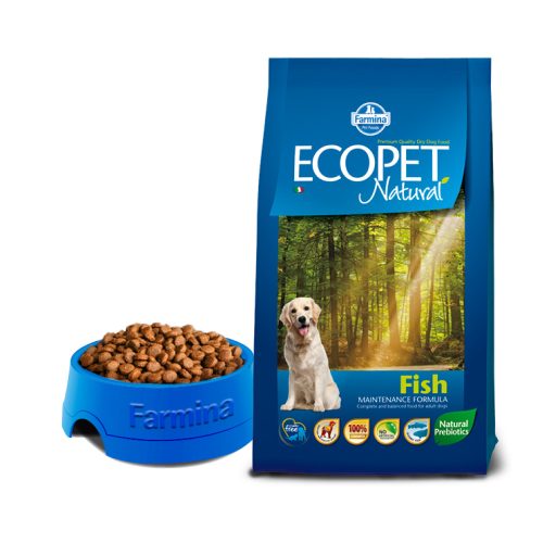 Farmina Ecopet Natural Hal Medium kutyatáp felnőtt kutyáknak 14 kg