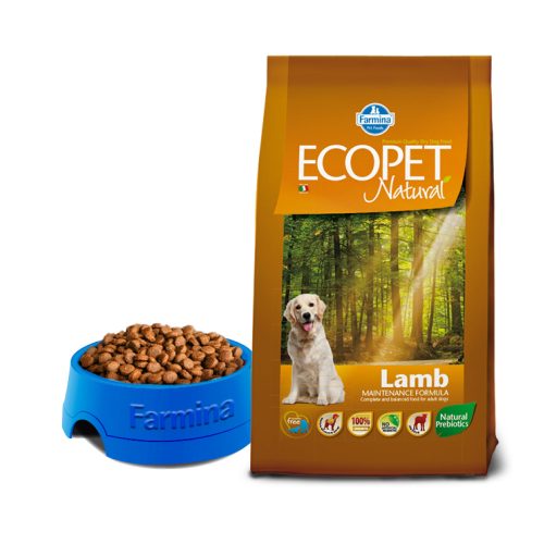 Farmina Ecopet Natural Bárány Medium kutyatáp felnőtt kutyáknak 14 kg