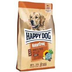   Happy Dog NaturCroq Rind & Reis Marha-rizs kutyatáp felnőtt kutyáknak