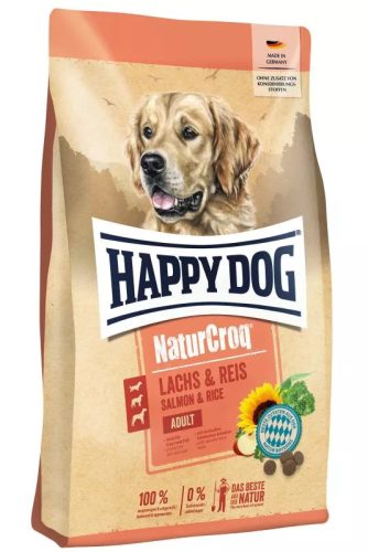 Happy Dog NaturCroq Lachs & Reis kutyatáp felnőtt kutyáknak