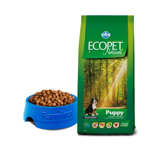 Ecopet Natural Maxi kutyatáp kölyök kutyáknak 14 kg