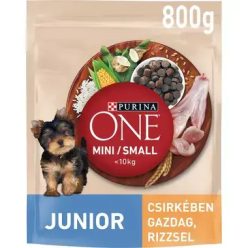   Purina ONE Mini Junior csirke kutyatáp kölyök kutyáknak 800 g