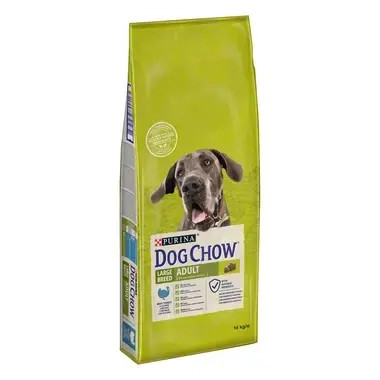 Purina DOG CHOW Large Breed Adult pulyka kutyatáp felnőtt kutyáknak 14 kg