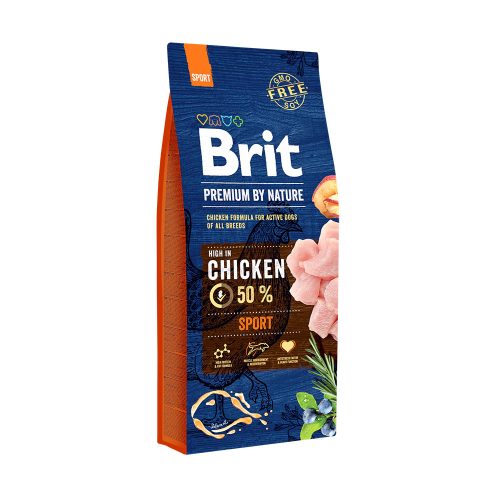 Brit Premium Sport kutyatáp felnőtt kutyáknak 15 kg