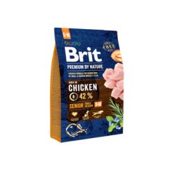   Brit Premium Senior Chicken S-M kutyatáp idősödő kutyáknak 3 kg