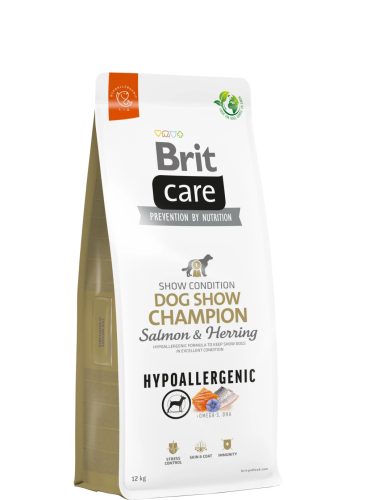 Brit Care Hipoallergén Dog Show Champion kutyatáp felnőtt kutyáknak 3 kg