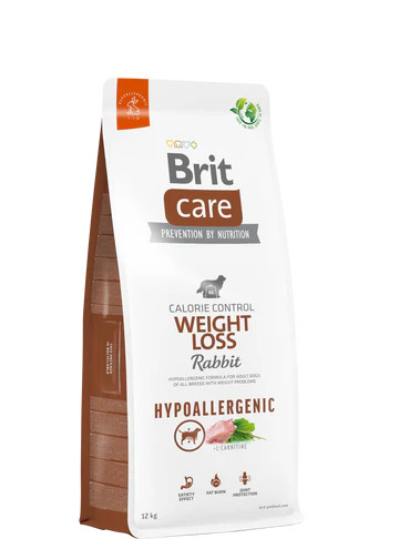 Brit Care Hipoallergén Weight Loss kutyatáp felnőtt kutyáknak 3 kg